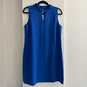Nicole Miller | 💙 Blue Dress with Closed V-Neck NWT